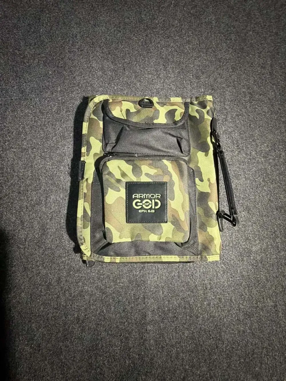 Armor of God Camo Tri-Fold Bible Cover Case